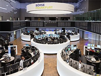 Handelssaal der Börse Frankfurt