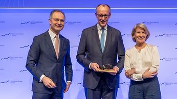 Stephan Leithner, Friedrich Merz, Clara-Christina Streit