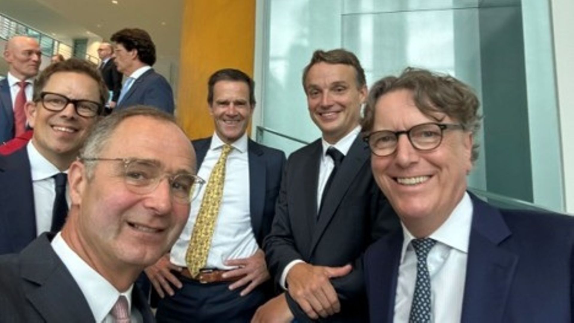 Moritz von der Linden, Stephan Leithner, Dominik von Achten, Christian Klein, Stefan Wintels